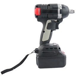 Cordless Impact Wrench Rechargeable Power Screwdriver Brushless Motor 520Nm Torque 22mm Electric Wrench with LED Light Variable Speed Home DIY Electric Power Tools