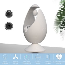 Indoor Fly Trap Mosquito Catcher & Killer with Strong Suction Fan Mosquito Killer Trap Electric Indoor Mosquito Trap for Fly Mosquito Gnat Insect Moth Bug
