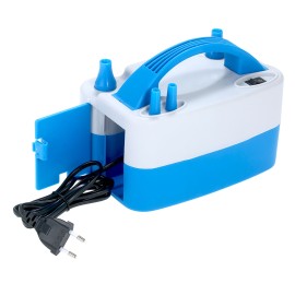 Electric Air Balloon Pump Portable Inflator Dual-Nozzle Balloon Blower Pump Machine Air Balloon Blower Buddy for Fast and Easy Bulk Balloons Filling Party Decoration