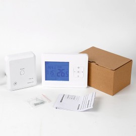 Smart Thermostat WIFI Smart Heating Radiator Thermostat APP Control Indoor Constant Temperature Controller Digital Programmable Thermostat Anti Freezing Backlit LCD Display