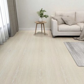 Self-adhesive Flooring Planks 55 pcs PVC 5.11 m² Beige