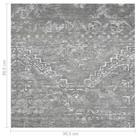 Self-adhesive Flooring Planks 55 pcs PVC 5.11 m² Concrete Grey
