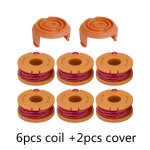 Grass Trimmer Replacement Line Spool Nylon Lawn Mower Accessory for Worx String Trimmer