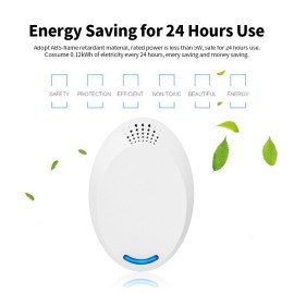 2Pcs Ultrasonic Pest Repeller Plug Electric Pest Control - Professional Safe Home Mosquitos Repellent - For Fleas, Bed Bugs, Cockroach, Rats, Rodents, Roaches, Mice, Insect, Ants, Spiders EU