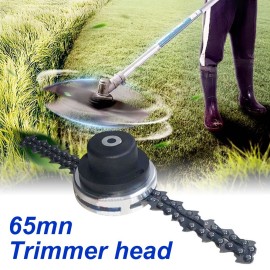 65Mn Durable Trimmer Head Coil Garden Lawn Mower Brushcutter Garden Grass Chain Trimmer for Lawn Mower