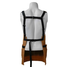 Garden Tool Apron Adjustable Waist Apron with Pockets Gardening Kit Artist Painting Waterproof Canvas Work Apron Gardening Tool Kit Holder for Women Men Art Gardening Lawn Yard Home Organizer