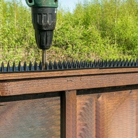 10Pcs Anti Bird Thorn Fence Wall Spike Repellent Nail Deterrent Tool