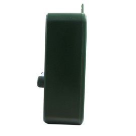 Ultrasonic Animal Repeller Solar Electronic Animal Repeller Outdoor Waterproof with Flashing LED Light USB Charging for Foxes Mice Birds Skunks