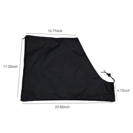 Blower Leaf Bag with Zipper Drawstring Leaf Blower Replacement Bag 16 x 24 Inch Leaf Blower Vacuum Bag Leaf Dust Collection Bag