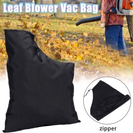 Blower Leaf Bag with Zipper Drawstring Leaf Blower Replacement Bag 16 x 24 Inch Leaf Blower Vacuum Bag Leaf Dust Collection Bag