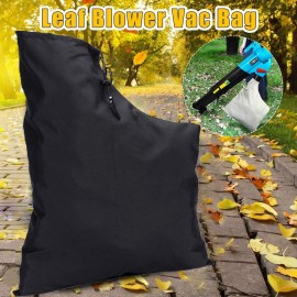 Blower Leaf Bag with Zipper Drawstring Leaf Blower Replacement Bag 16 x 24 Inch Leaf Blower Vacuum Bag Leaf Dust Collection Bag