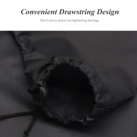 Blower Leaf Bag with Zipper Drawstring Leaf Blower Replacement Bag 16 x 24 Inch Leaf Blower Vacuum Bag Leaf Dust Collection Bag