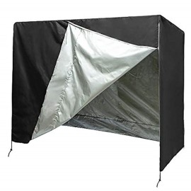 Garden Hanging Chair Swing Chair Protection Cover Two Zipper Waterproof Dustproof Windproof Anti-UV