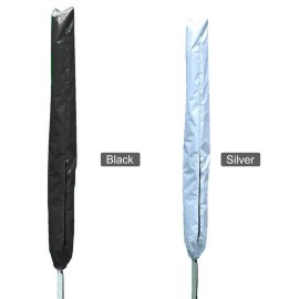 66 x 12 Inch Rotary Clotheslines Cover with Zip Drawstring Protective Cover for Rotary Dryer Washing Lines Oxford Fabric Cover for Washing Dryer Line Rotary Airer Cover
