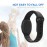 Ultrasonic Mosquito Repellent Bracelets Non-Toxic Deet Free Bug Insect Repellent Bands Reusable Long Protection Electronic Pest Control Band for Kids & Adults