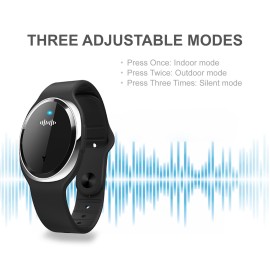 Ultrasonic Mosquito Repellent Bracelets Non-Toxic Deet Free Bug Insect Repellent Bands Reusable Long Protection Electronic Pest Control Band for Kids & Adults