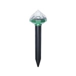 Solar Mole Repellent Ultrasonic Outdoor Waterproof Powered Vole Gopher Snake Rodent Pest Repeller Lawn Garden & Yard Home Waterproof