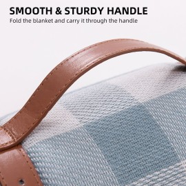 Picnic / Beach Blanket Extra Large Waterproof Washable 3 Layer Thick Soft Skin-friendly Foldable Portable Picnic Mat for Weekend Holiday