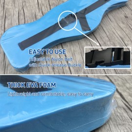 EVA Foam Aquatic Swim Floatation Belt Adjustable Safety Floating Waist Belt for Swimming Beginners Children