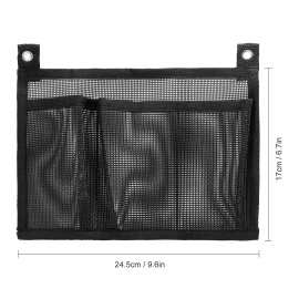 Kayak Mesh Storage Side Pouch Boat Fishing Holder Bag Canoe Mesh Bag