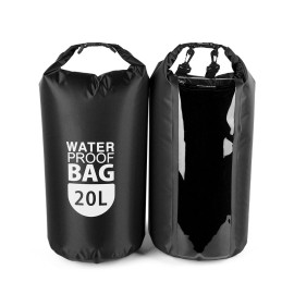 PVC Dry Waterproof Floating Bag Roll Top Dry Bag 10L/20L Water Sports Storage Bag Lightweight Dry Sack