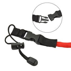 4 PCS Kayak Paddle Holder Clips with Adjustable Kayak Safety Paddle Leashes with 4 PCS Kayak Paddle Drip Rings Universal Kayak Boat Accessories
