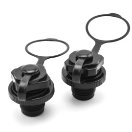 Inflatable Boat Air Valve with Leakproof Cap One-Way Inflation Air Valve Replacement