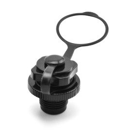 Inflatable Boat Air Valve with Leakproof Cap One-Way Inflation Air Valve Replacement