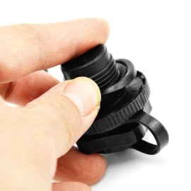 Inflatable Boat Air Valve with Leakproof Cap One-Way Inflation Air Valve Replacement
