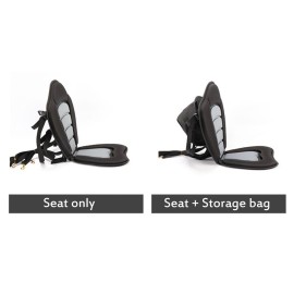 Kayak Seat Adjustable Canoe Seat Sit on Top Kayak Cushion Pad Comfortable Backrest Support
