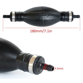 6mm Fuel Hand Pump Manual Squeeze Fuel Transfer Pump for Marine Boat Accessories