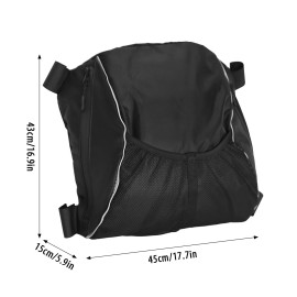 Kayak Storage Bag Water Resistant Kayaking Bag Mesh Storage Organizer Bag for Kayak Chair (Not Included)
