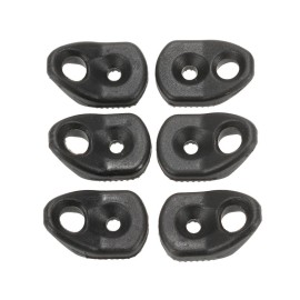 6pcs Kayaking Canoeing Rafting Nylon Single Eyelet Tie down Loop Safety Anchor Deck Fitting