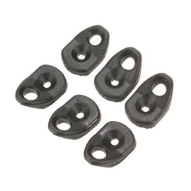 6pcs Kayaking Canoeing Rafting Nylon Single Eyelet Tie down Loop Safety Anchor Deck Fitting