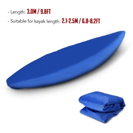 Professional Universal Kayak Cover Canoe Boat Waterproof UV Resistant Dust Storage Cover Shield