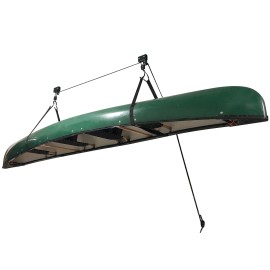 Kayak Lift with Hanging Pulley System Kayak Ceiling Rack Garage Ceiling Mount for Bicycle Paddleboard Canoe