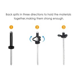 Kayak Anchor Trolley Kit with ​​​​​​​Tri-grip Rivets O-ring Cleat Rope Pad Eyes Pulleys Lashing Triangle Screws for Kayak Canoes Boat Anchoring