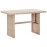  Garden Table Beige 110x60x67 cm Poly Rattan