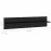 Wall Shelves 4 pcs High Gloss Black 80x11.5x18 cm Chipboard