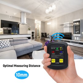 Palm-size Electrostatic Detector Portable Electrostatic Tester Electrostatic Analyzer 100V~20KV ESD Test Meter Gauge