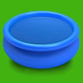 Round Pool Cover 549 cm PE Blue