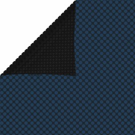 Floating PE Solar Pool Film 1000x500 cm Black and Blue