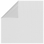 Floating PE Solar Pool Film 732x366 cm Grey