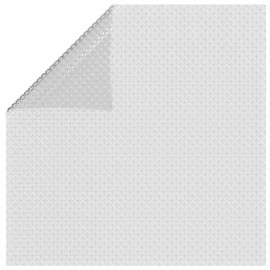 Floating PE Solar Pool Film 732x366 cm Grey