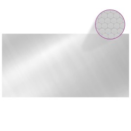 Pool Cover Silver 975x488 cm PE