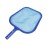 Pool Skimmer Net with Telescopic Pole Removal Leaf Rake Swimming Pool Ponds Fast Cleaning Tool with for Cleaning Above Ground Inground Pool Hot Tub Spa Pond