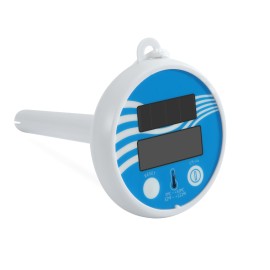 Solar Powered Swimming Pool Thermometer Digital Floating Pool Spa Thermometer Water Temperature Thermometer for Hot Bathtub Pond Fish Tank