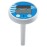 Solar Powered Swimming Pool Thermometer Digital Floating Pool Spa Thermometer Water Temperature Thermometer for Hot Bathtub Pond Fish Tank