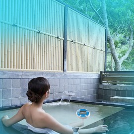 Solar Powered Swimming Pool Thermometer Digital Floating Pool Spa Thermometer Water Temperature Thermometer for Hot Bathtub Pond Fish Tank