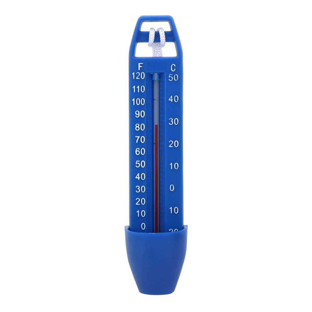 Floating Pool Thermometer Water Temperature Thermometers with String Rope for Outdoor Indoor Swimming Pools Spas Hot Tubs Fish Ponds